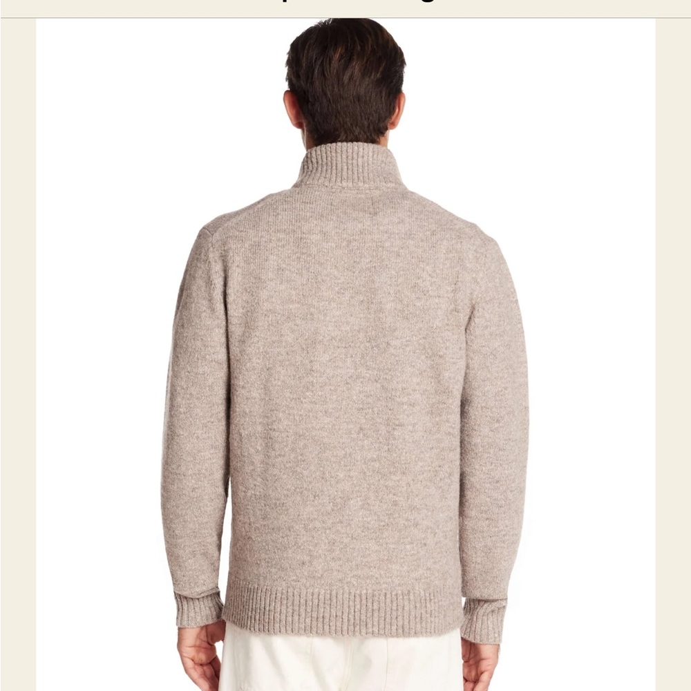 Weatherproof Men's blue/gray Zip-Up Sweater - Picture 2 of 7